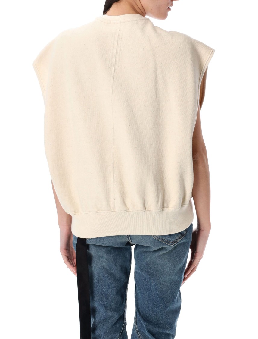 Rick Owens Drkshdw Drkshdw By Rick Owens Sl Jumbo Tatlin Sweater In Neutrals
