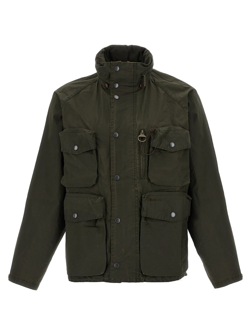 Barbour Westmorland Waterproof Jacket In Dark Green