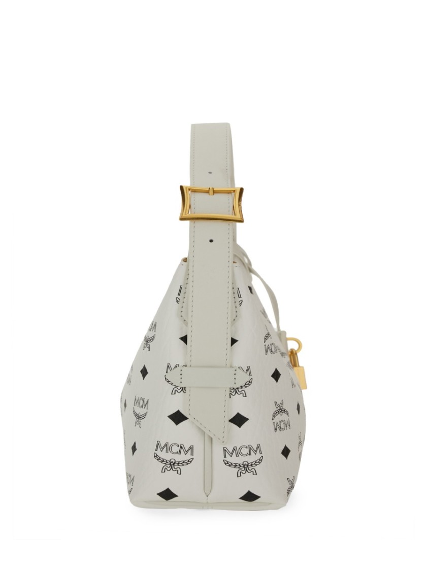 Mcm Logo-print Shoulder Bag