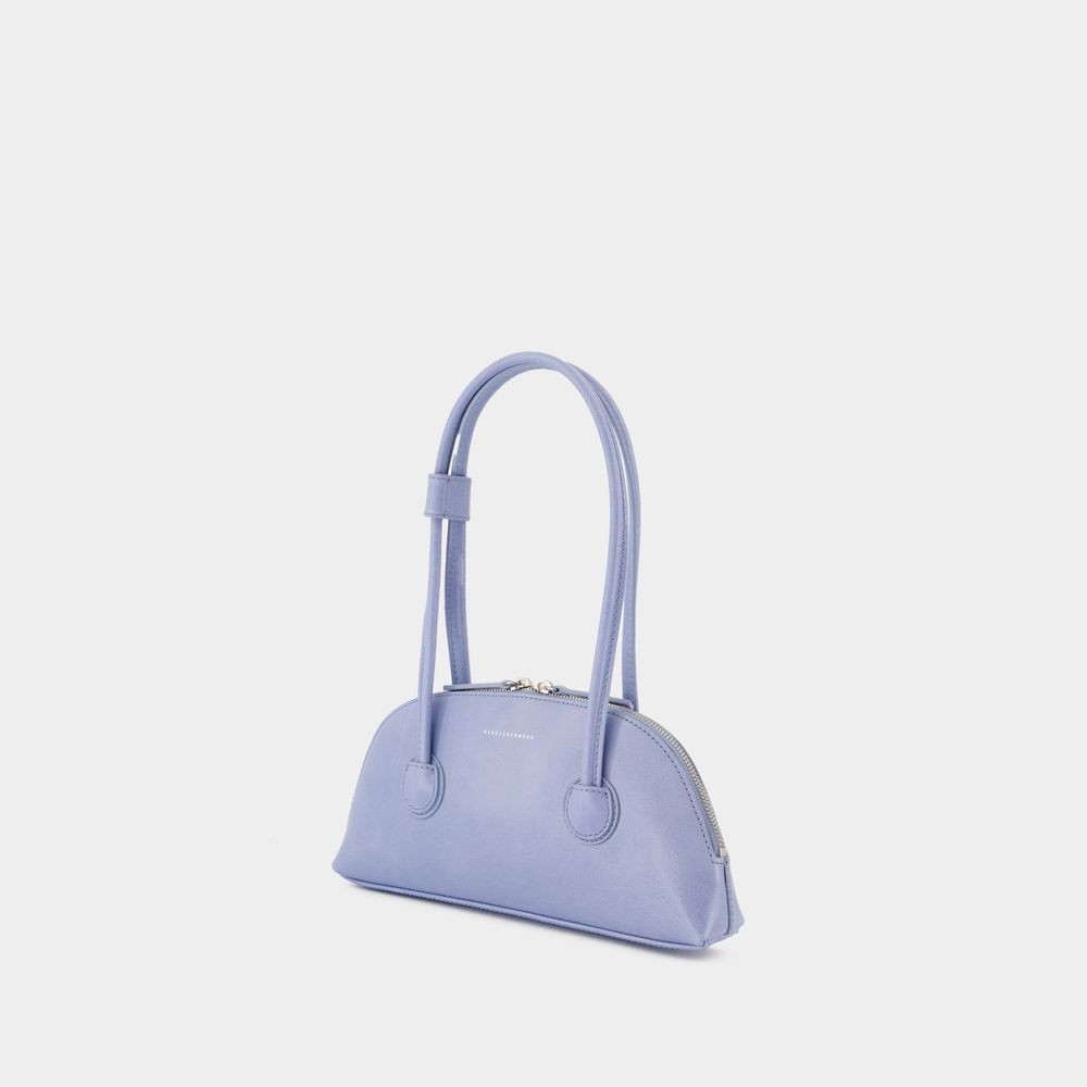 MARGESHERWOOD MARGESHERWOOD BESSETTE SHOULDER BAG - LEATHER - BLUE
