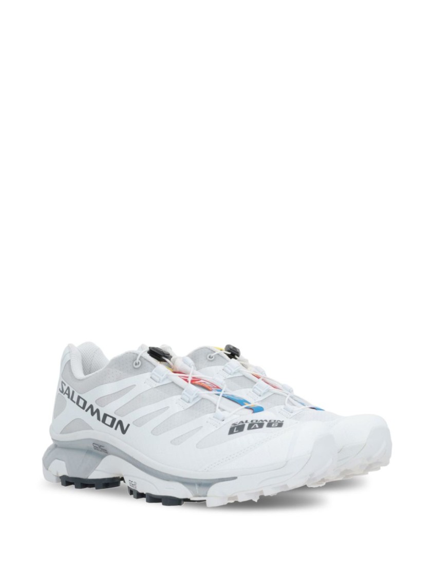 Salomon Two-tone Fabric Xt-4 Og Sneakers In White