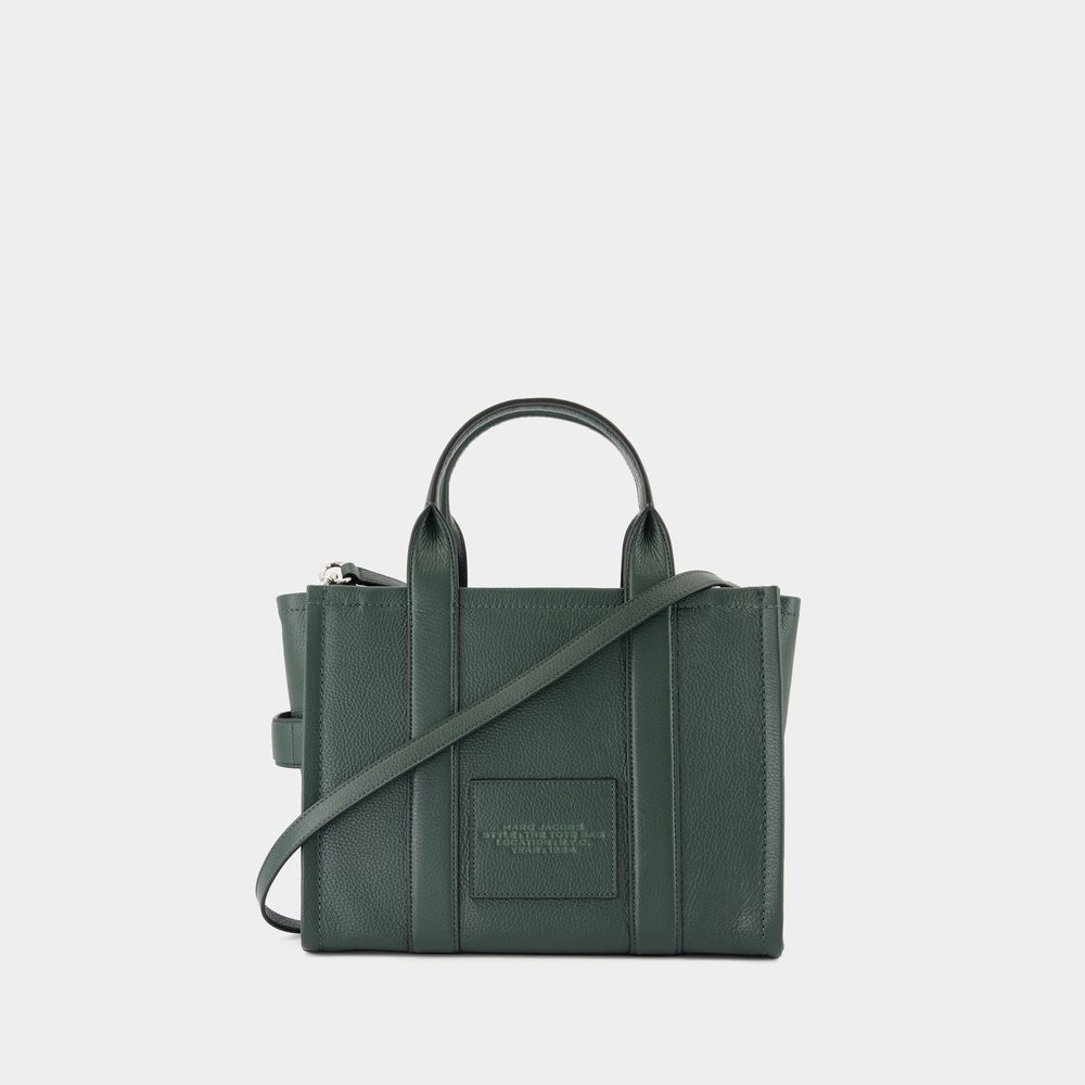 Marc Jacobs The Medium Tote - Leather - Green In Green