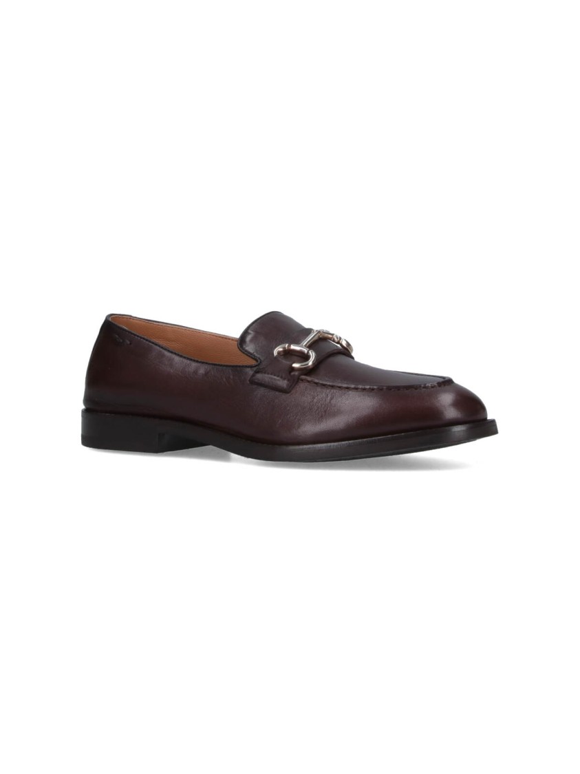 Alexander Hotto Moccasins With Clamp In Brown