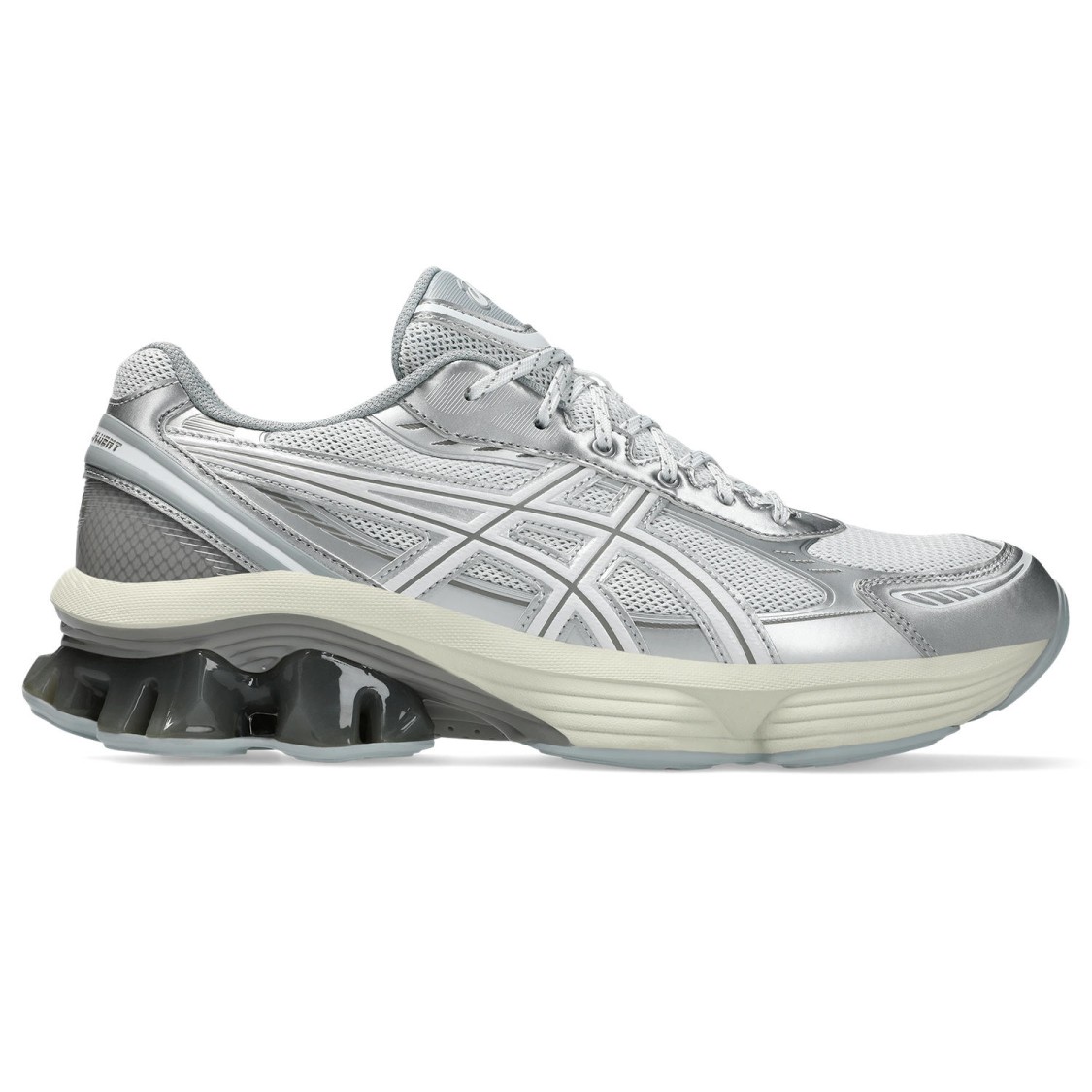 Asics Eco-conscious Sneakers With Advanced Scutoid Gel Technology In Gray