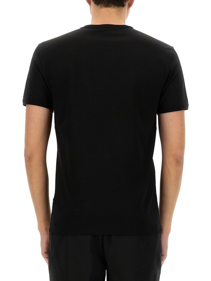 Shop Dolce & Gabbana T-shirt In Cotone In Black