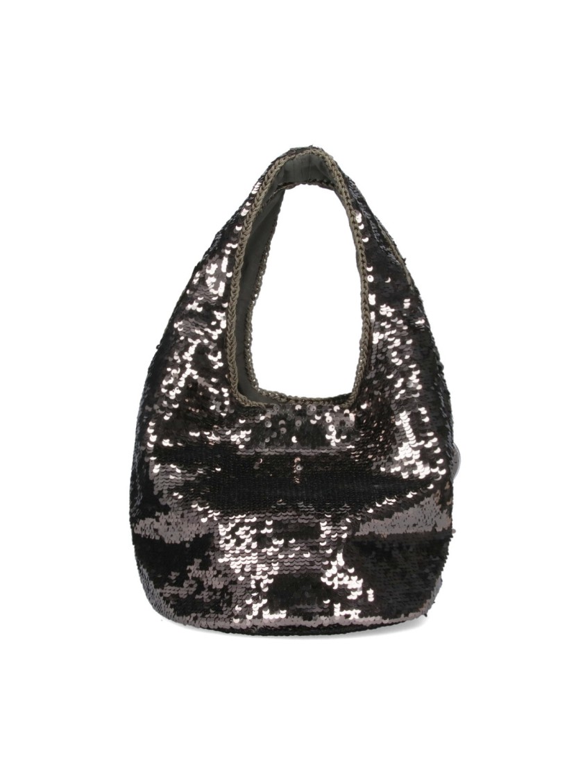 Jw Anderson J. W. Anderson Mini Sequin Bag – Brown In Brown