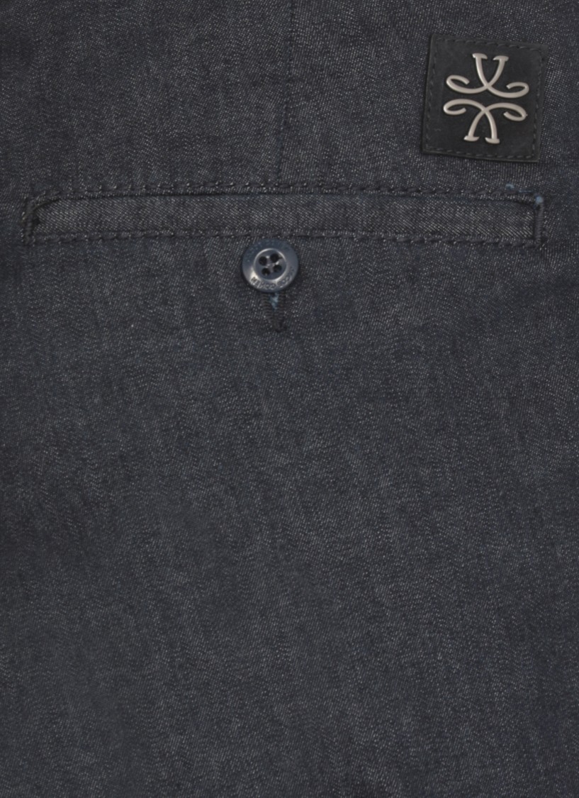 Jacob Cohen Belt Loops Slacks In Blue