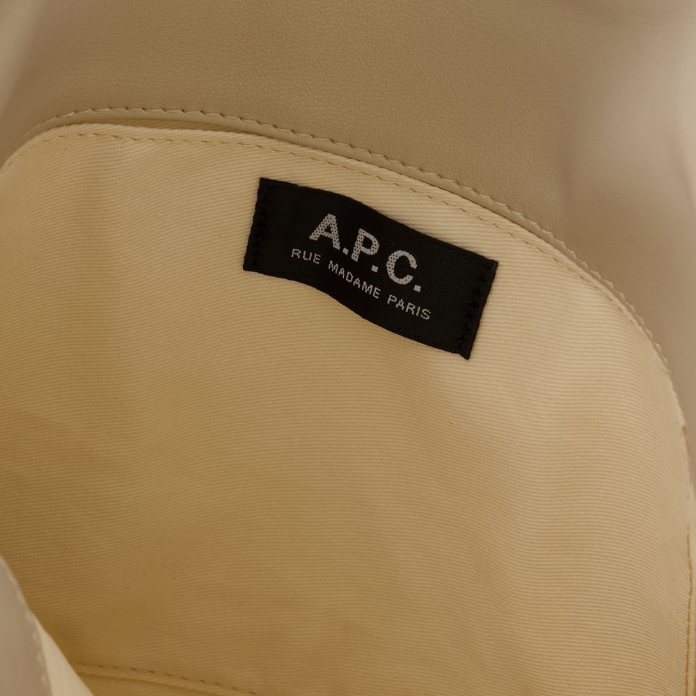 APC A.P.C. TOTE NINON SMALL - PVC - GOLD