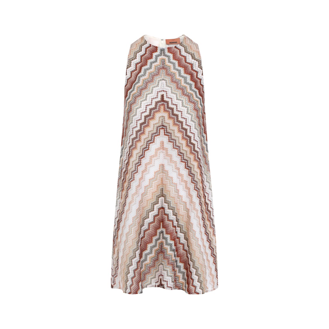 Missoni Sleeveless Dress In Multicolor