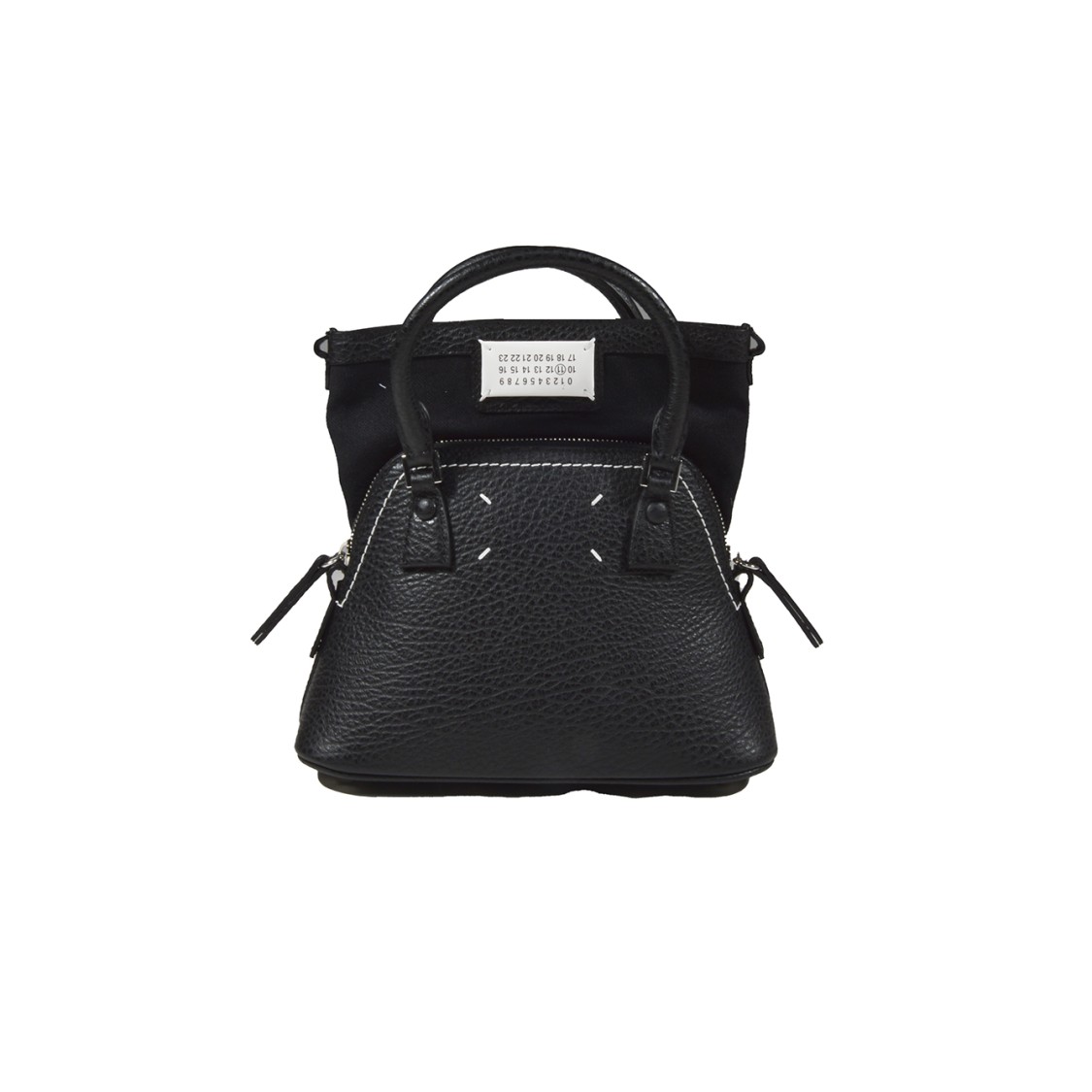 Maison Margiela Medium Black 5ac Leather Crossbody Bag