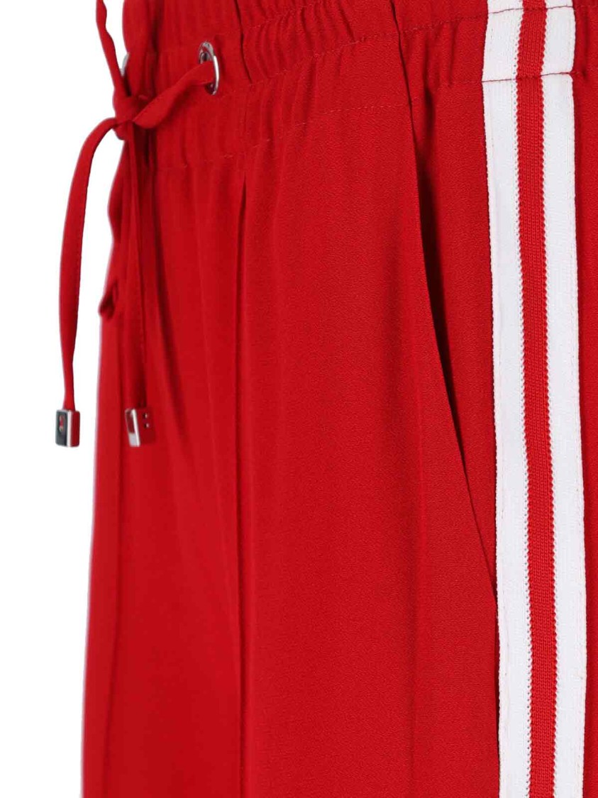 Shop Seafarer Straight Leg Sporty Pants With Drawstring Waist In Red
