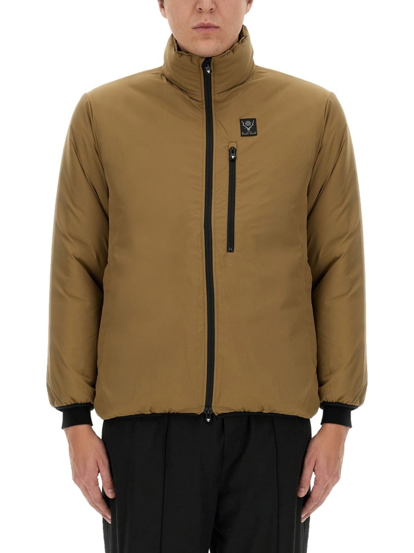 South2 West8 Logo-patch Zip Jacket