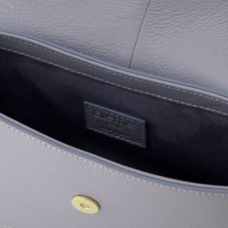 Elleme Space Hobo Bag - Grey/Blue - Leather Shoulder Bag