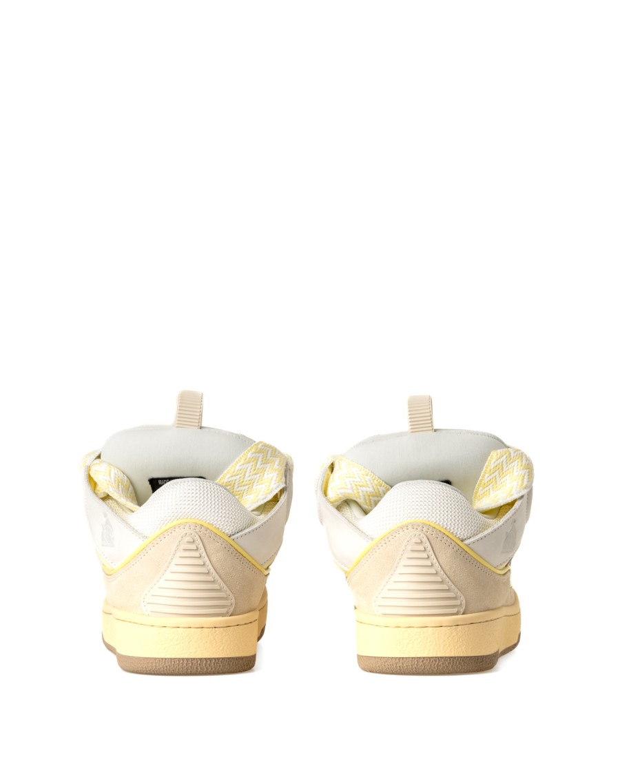 Lanvin The Curb Sneaker In Neutral
