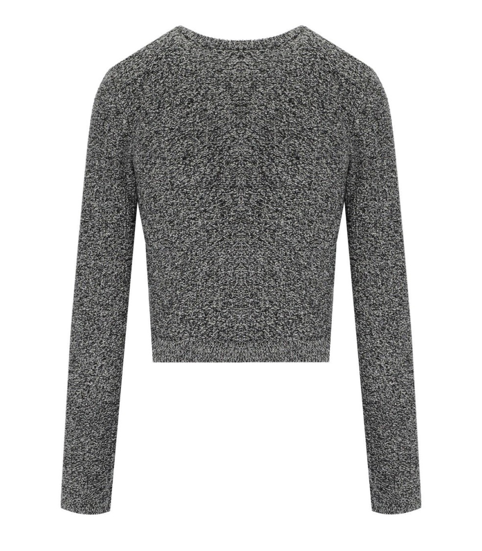 Elisabetta Franchi Salepepe Bouclé Cardigan In Gray