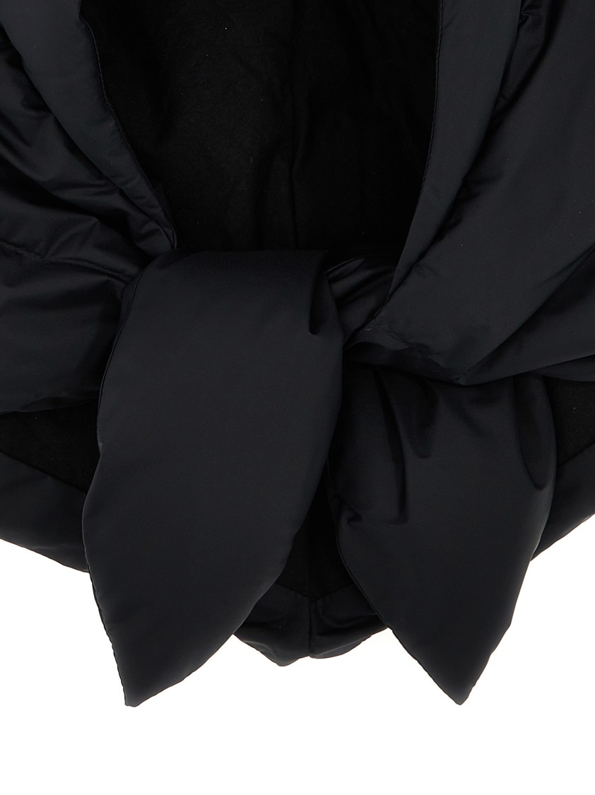Ienki Ienki Black Hustka Hood Scarf In Black