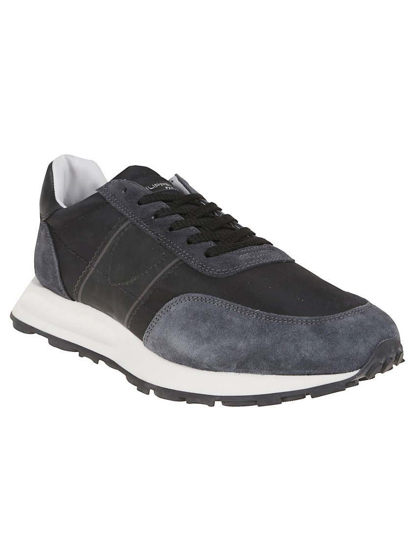 Philippe Model Tilu.w001 Sneakers With Textured Upper In Black