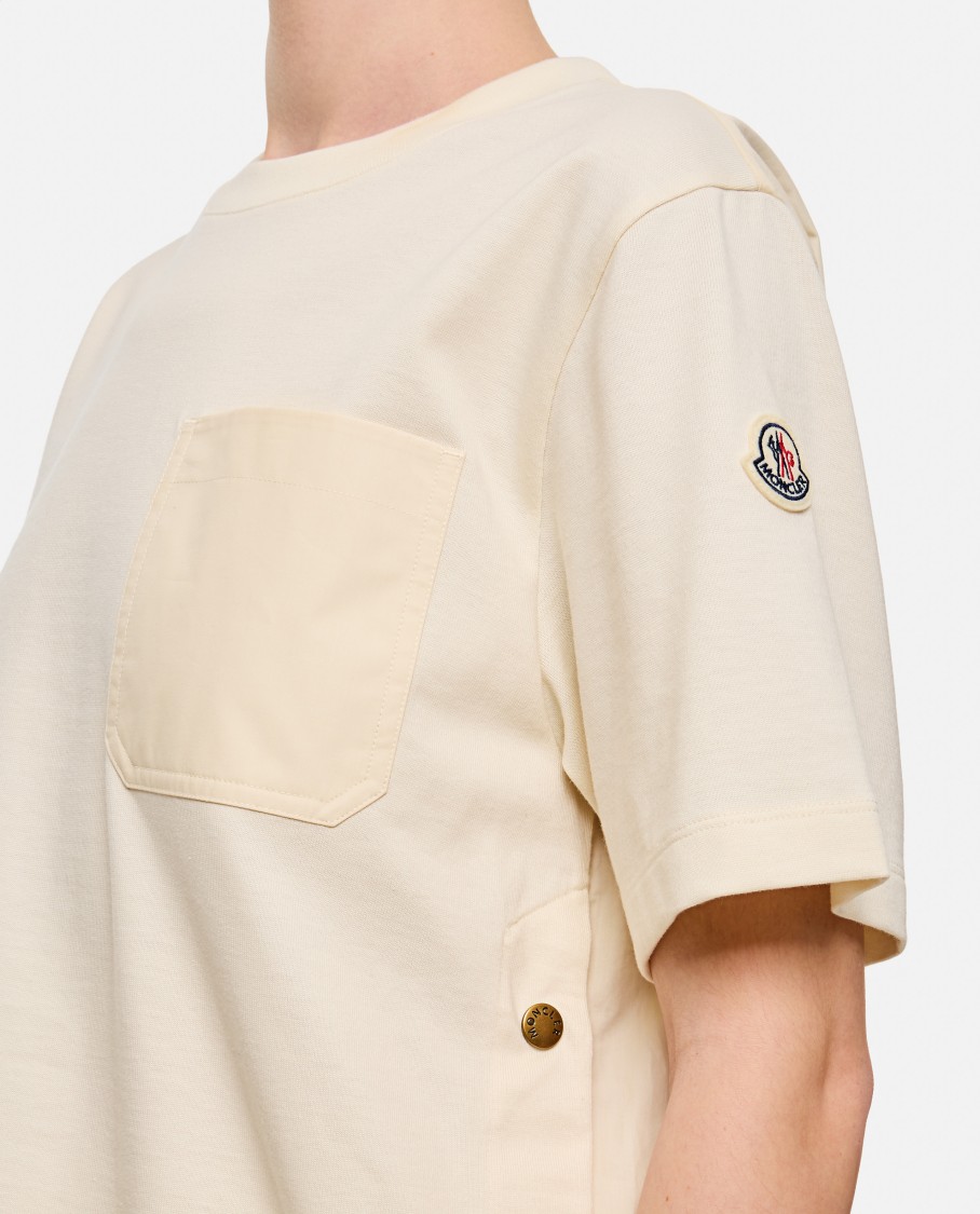 Moncler T-shirt In Neutrals