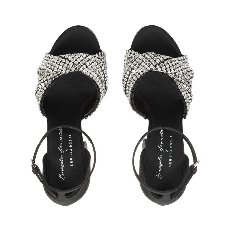 Sergio Rossi Evangelie Sandal Heel 80