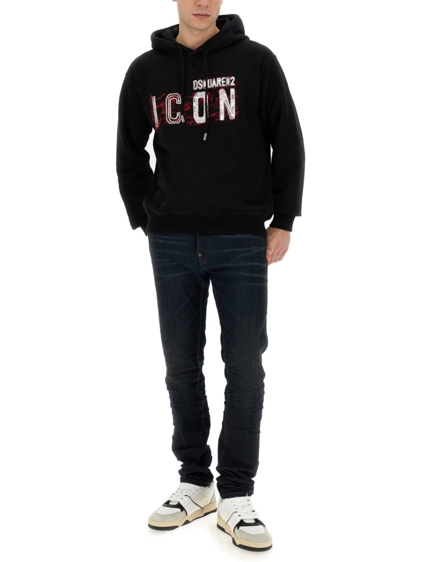 Dsquared2 Dsquared Men Cool Guy Jeans In Black