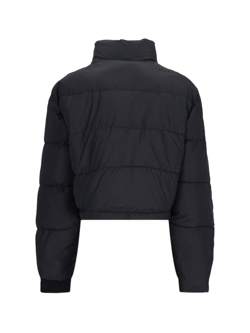 Courrèges Courreges Pre Nylon Puffer Jacket In Black
