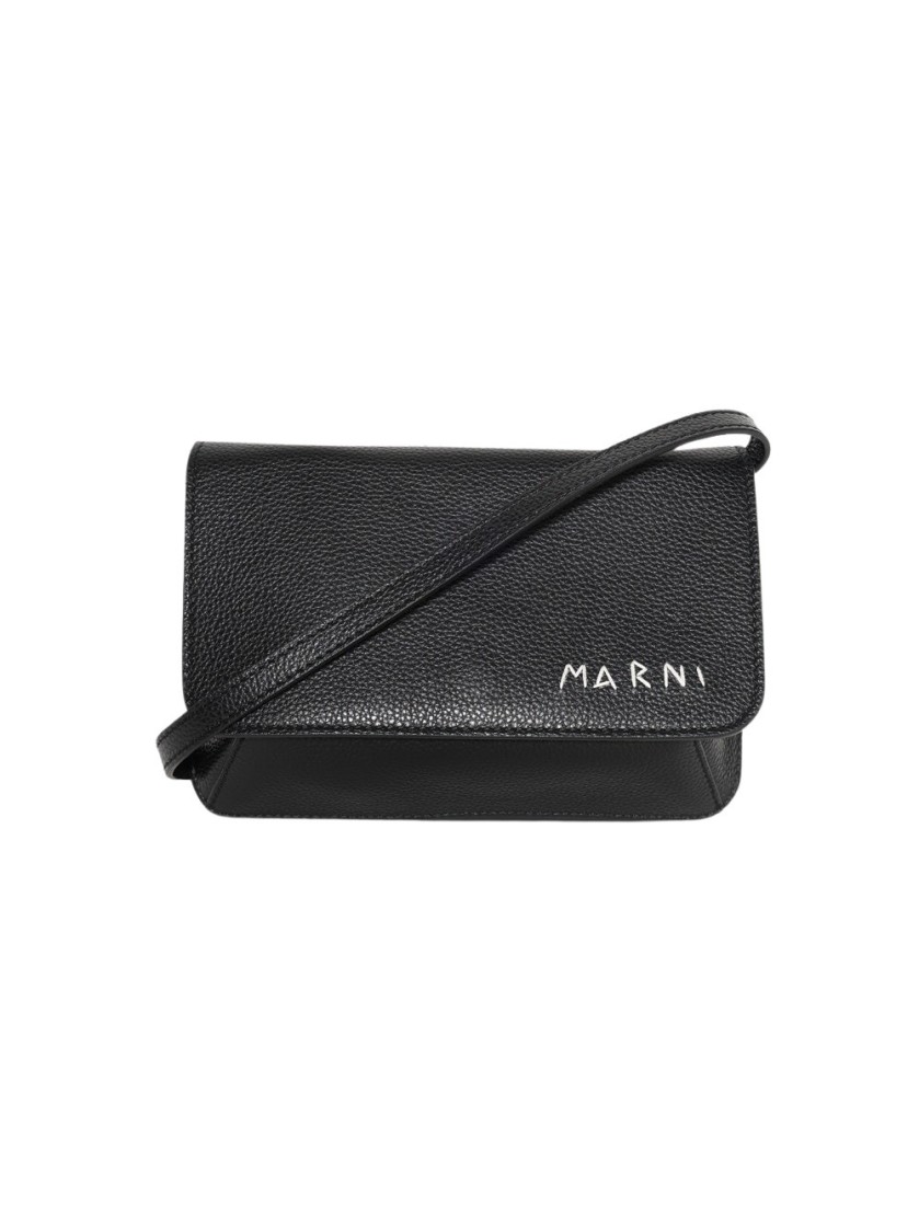 Marni Pochette Bag Black In Black
