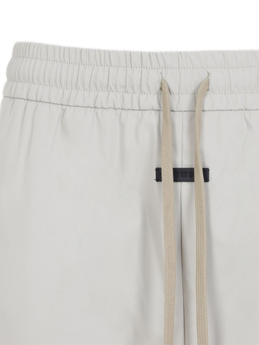 Shop Fear Of God Light Beige Track Pants