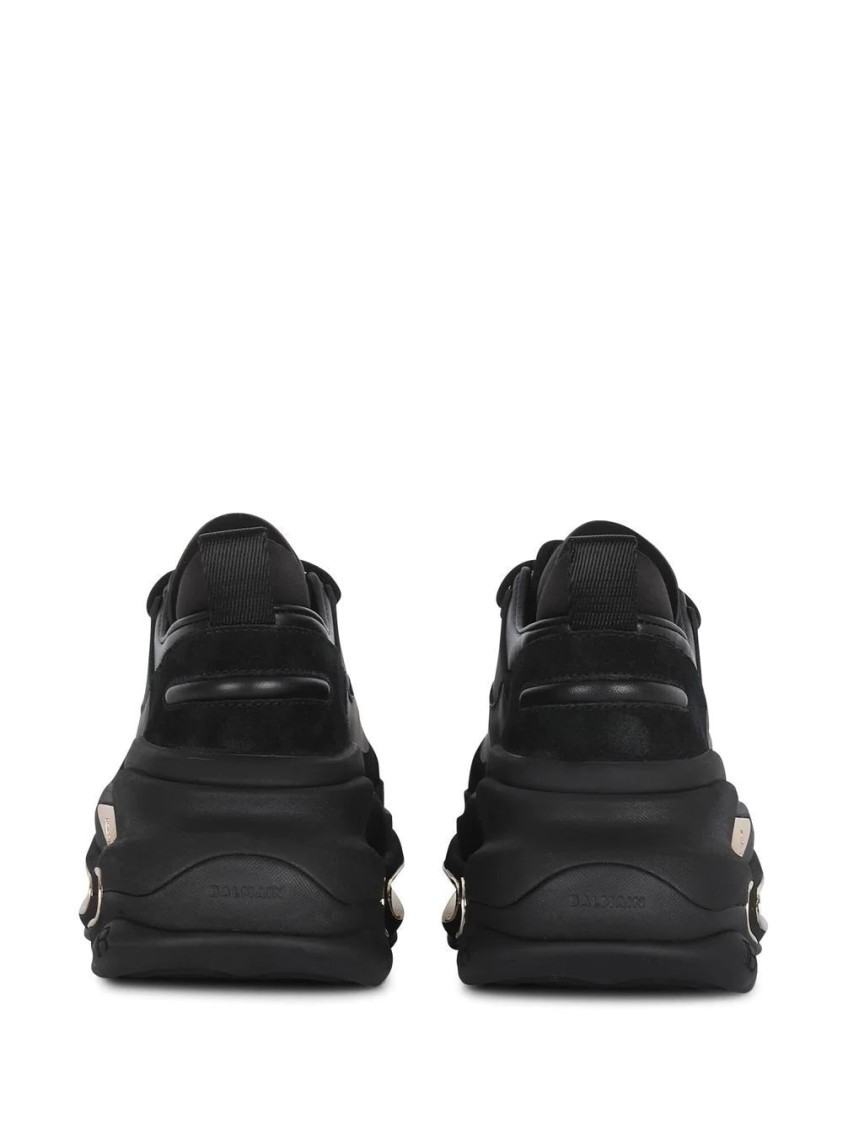 Balmain B Bold Low Trainers In Black