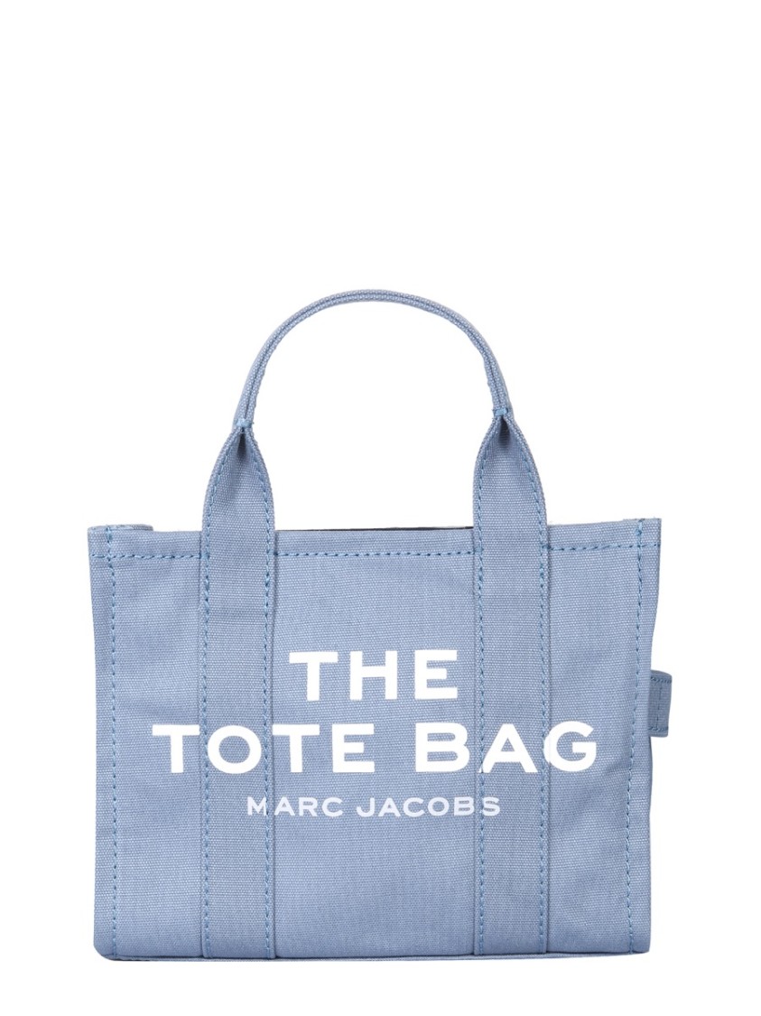 MARC JACOBS MARC JACOBS COMPACT COTTON TOTE BAG WITH STRUCTURED DESIGN