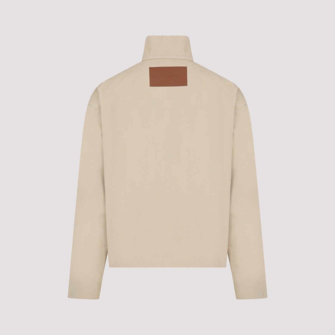 Jil Sander High-collar Logo-patch Jacket