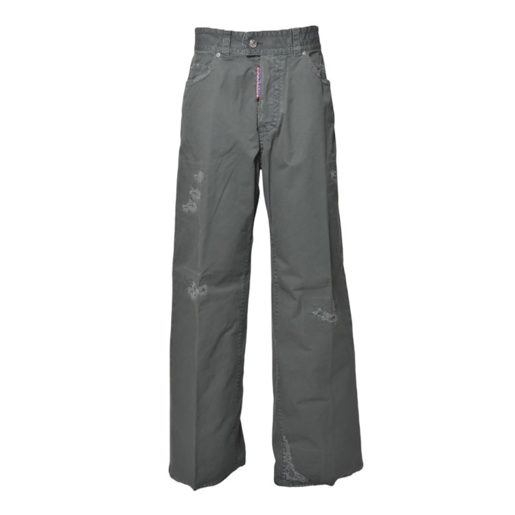 デニム・ジーパン Dsquared2 9 To 5 Flare Jeans In Sage Green Cotton Dsquared2 9 To 5 Flare Jeans In Sage Green Cotton | THE LIST