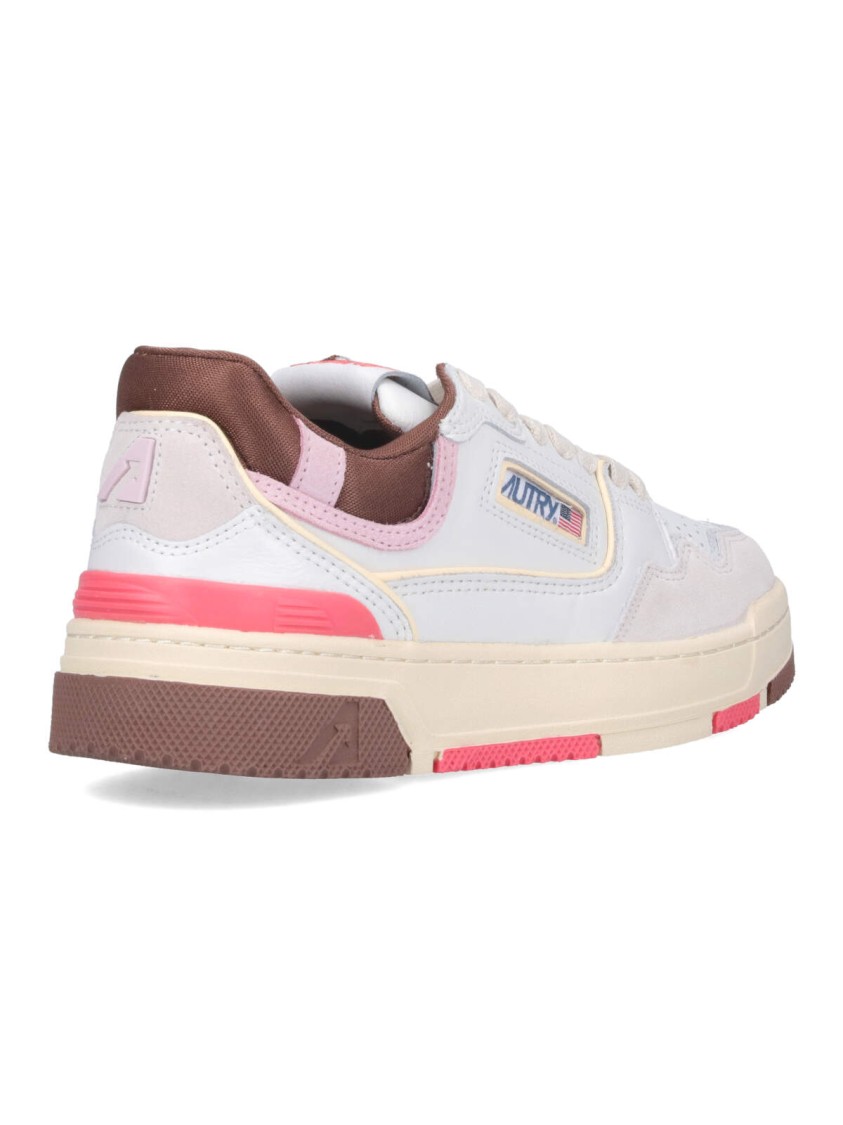 Shop Autry Clc Low-top Sneakers In White Leather