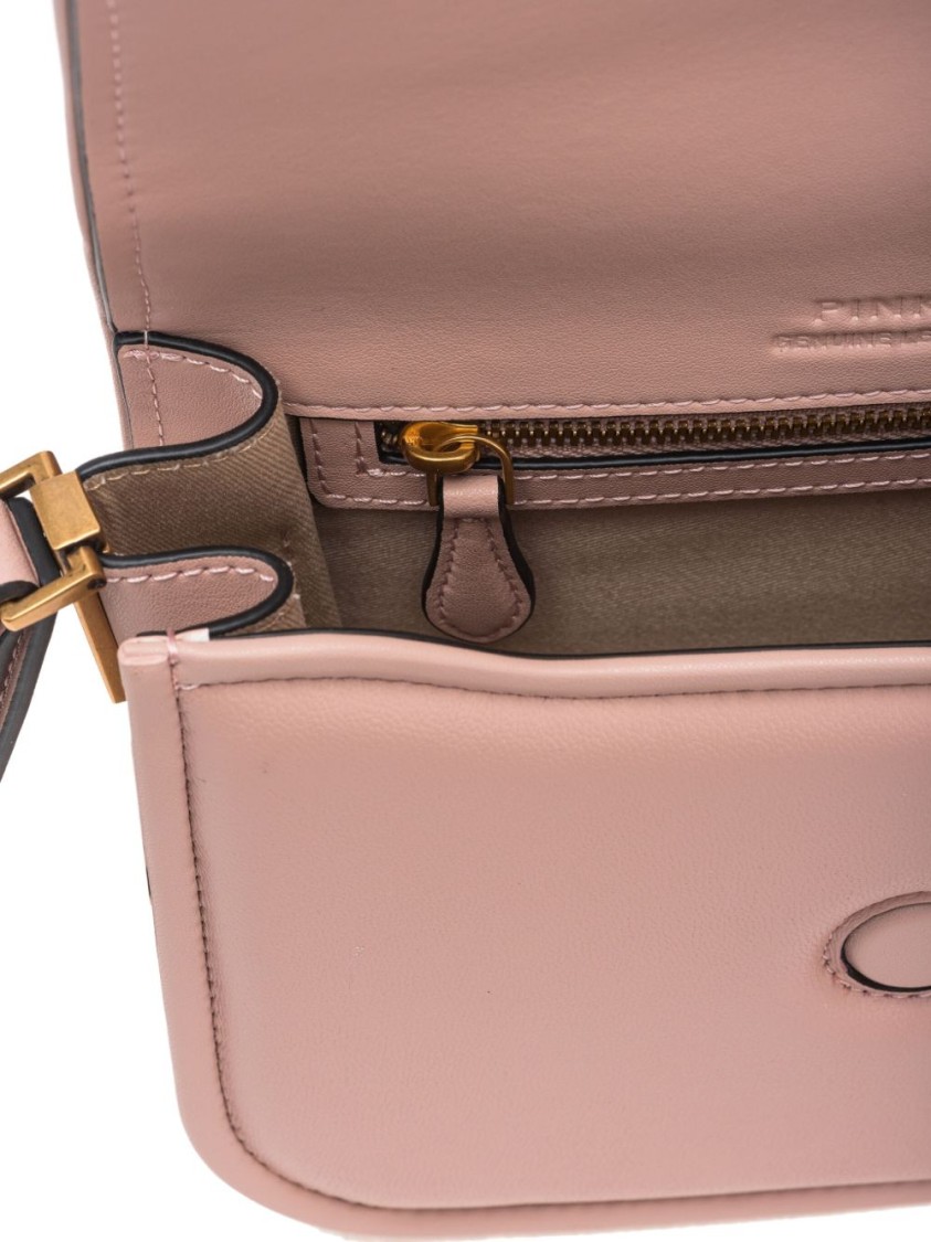 Shop Pinko Front Flap Shoulder Bag