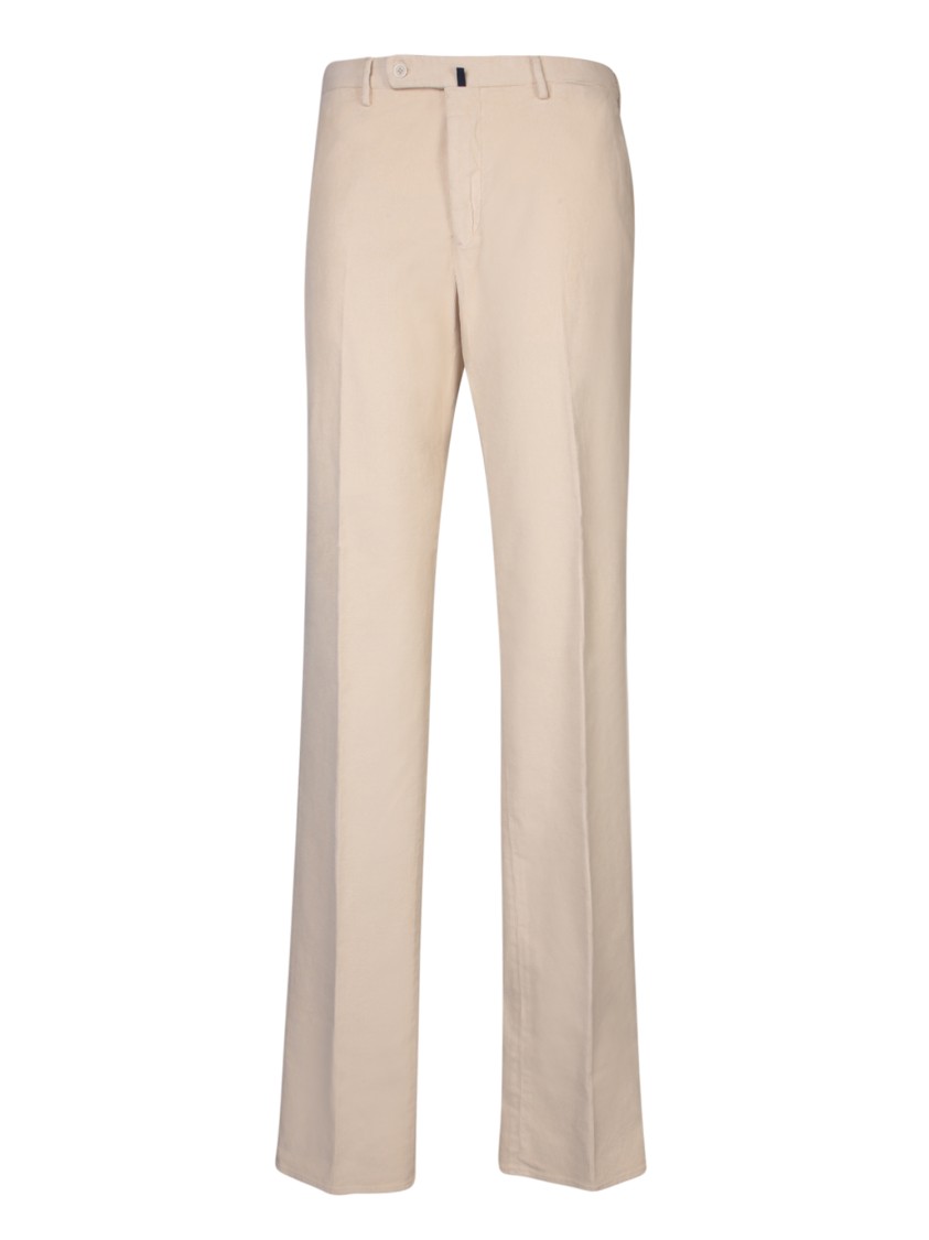 Incotex Slim Fit Trousers With Classic Design And High-quality Fabric In Neutrals