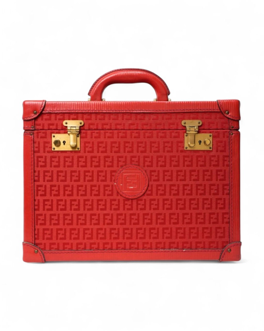 クラッチバッグ × ヴィンテージ(中古) Fendi Structured Beauty Case In Ff Logomania Pattern $_57.JPG?set_id=880000500F