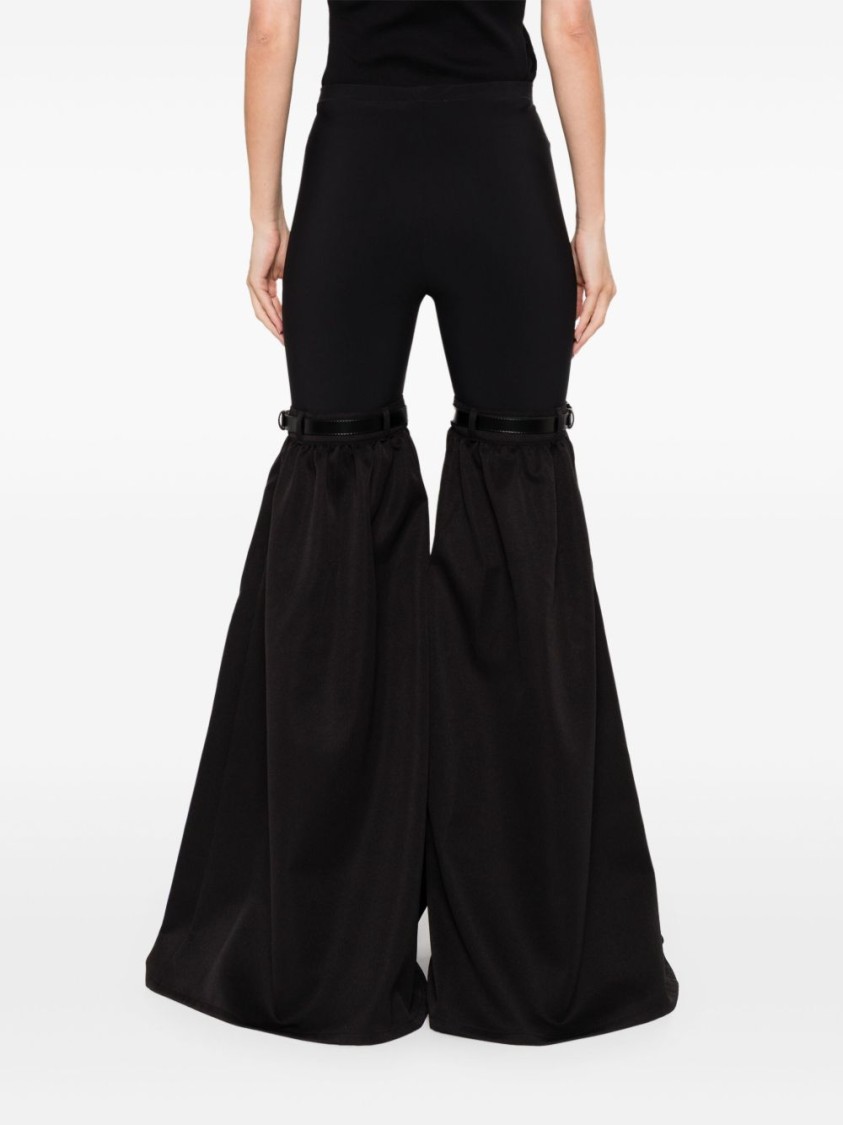 Coperni Flared Trousers With Fitted Upper