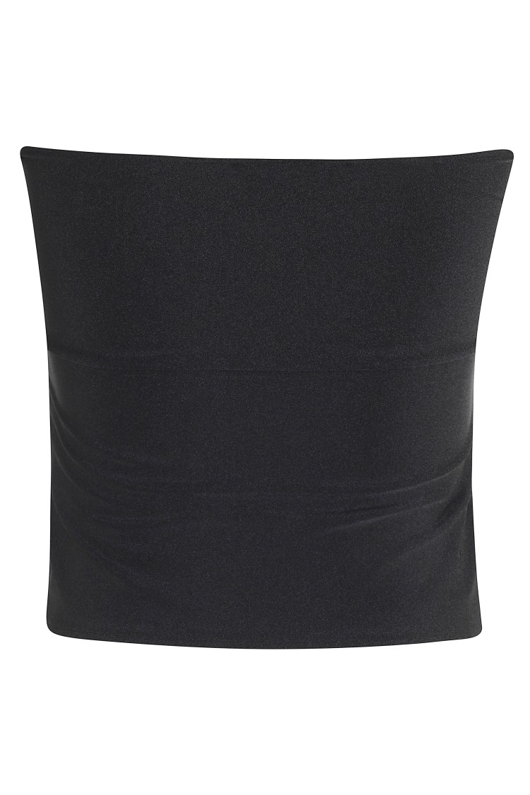 Coperni Multi-button Corset Top In Black