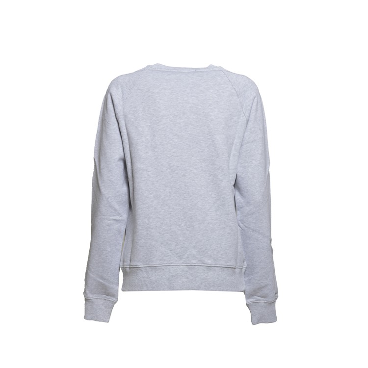 MSGM - ミルクハイ Msgm Crewneck Sweatshirt In Melange Grey Cotton | THE LIST