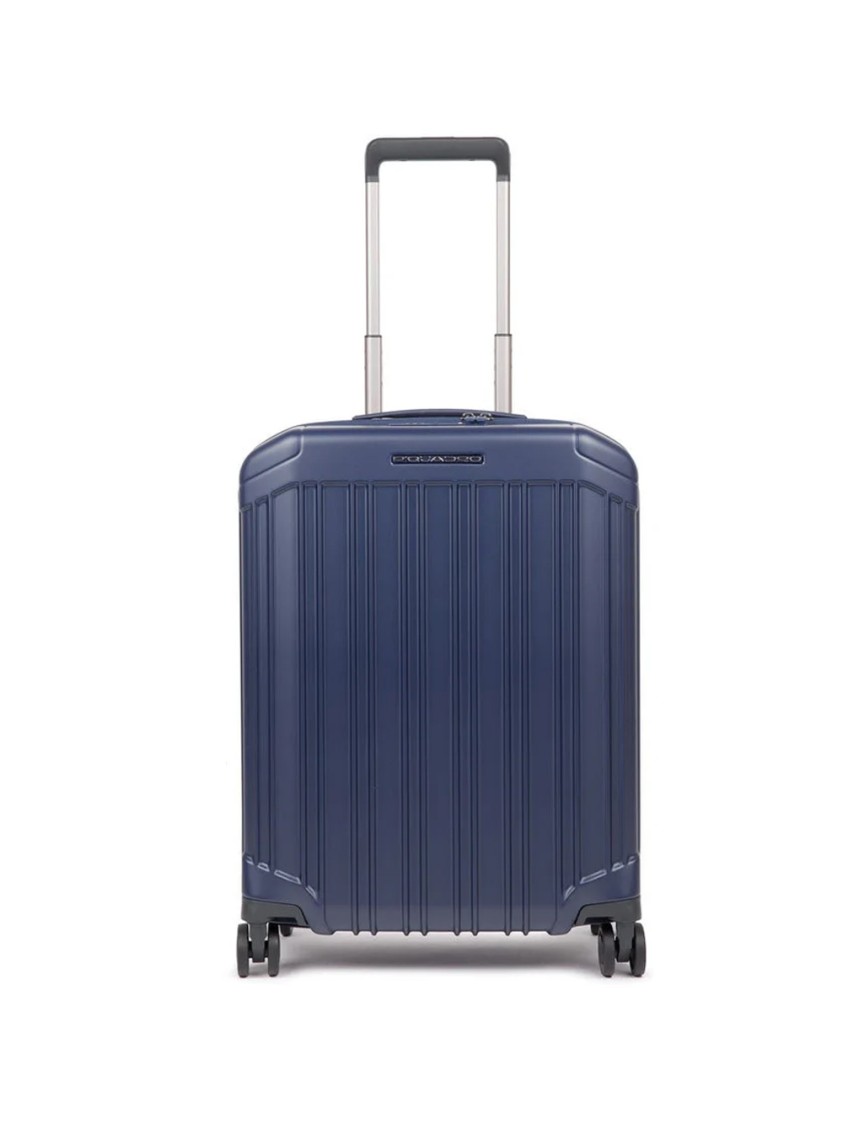 Piquadro Ultra Slim Four Wheel Hardside Cabin Trolley
