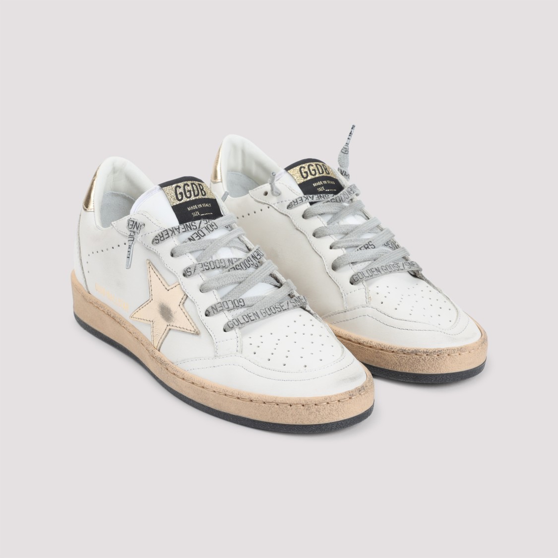 Golden Goose Ball Star Sneaker In White
