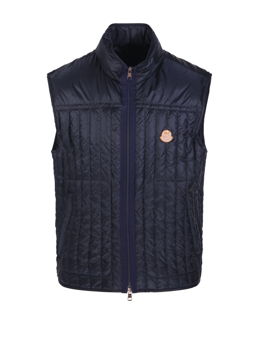Moncler Genius X Donald Glover Tangerine Vest In Blue