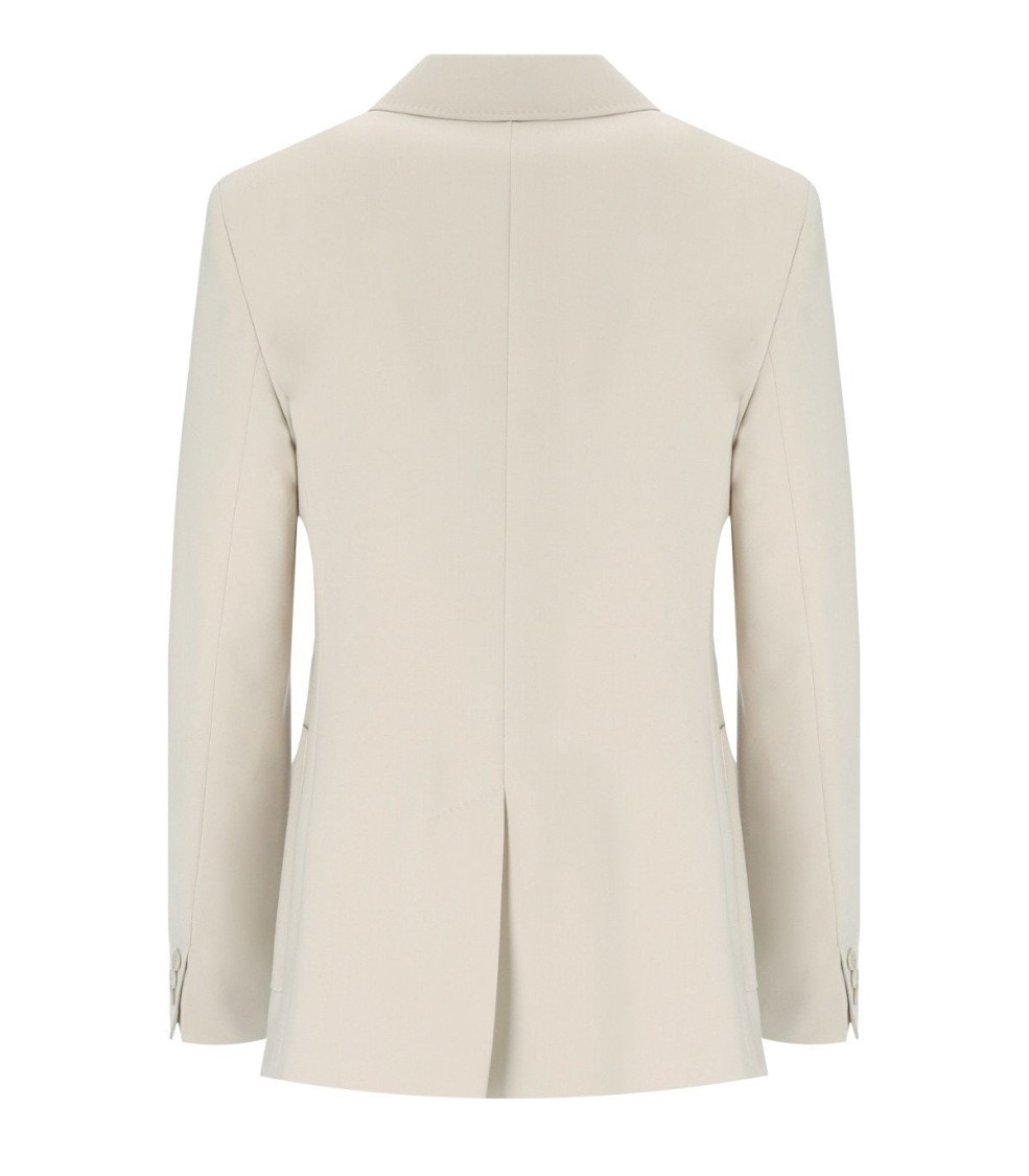 Max Mara Nervoso Sabbia Double-breasted Blazer In Neutral