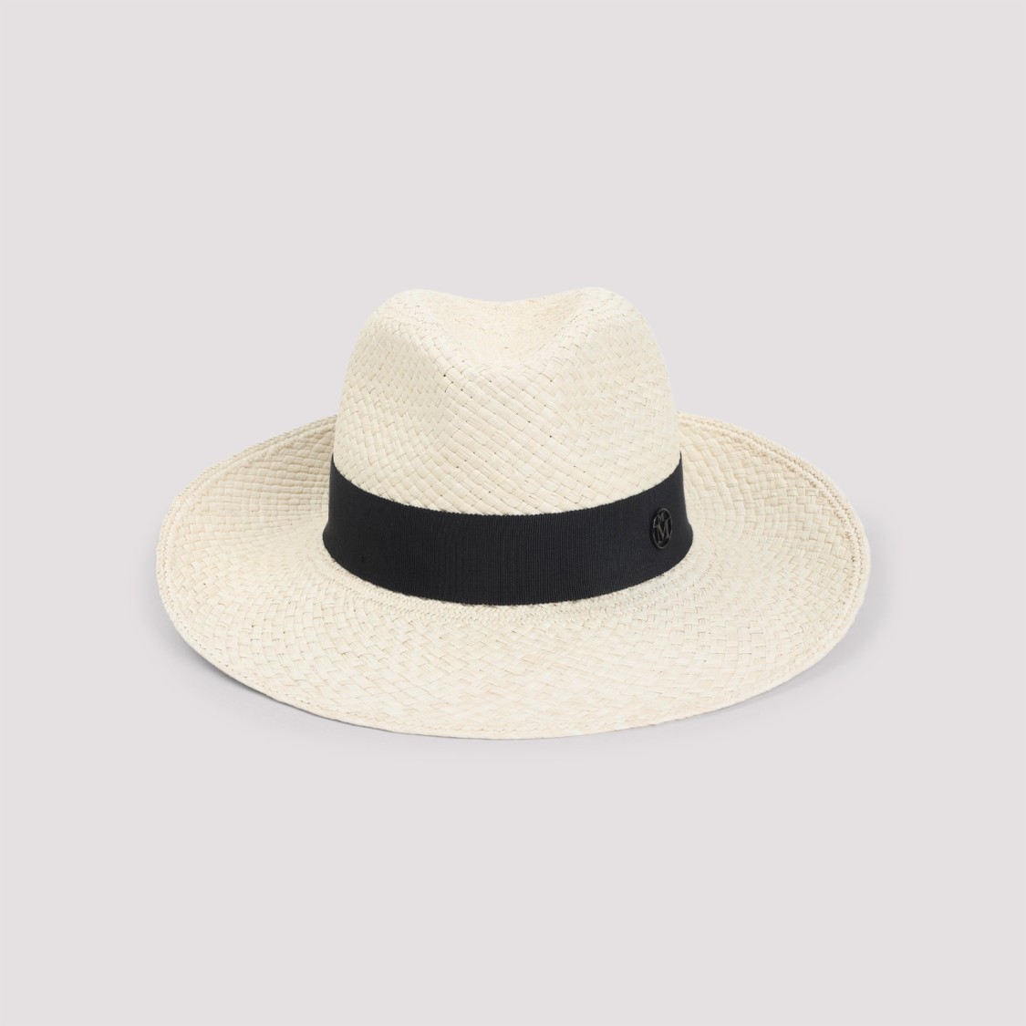 MAISON MICHEL MAISON MICHEL NATURAL BEIGE BRISA ERIC RIBBON ON BRISA HAT 