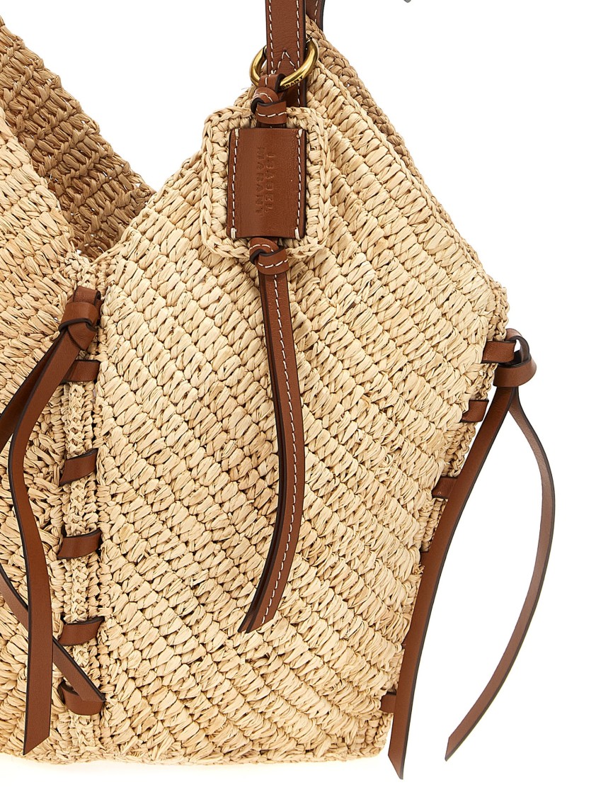 Isabel Marant 'tampa Mini' Shoulder Bag In Neutral