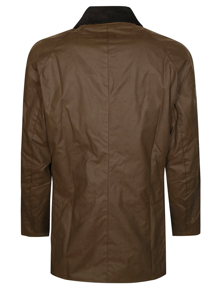 Barbour Ashby Wax Cot Outw Jacket In Brown