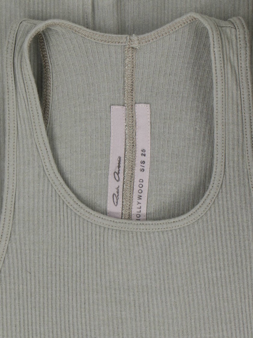Rick Owens Maxi Sheath Dress In Green