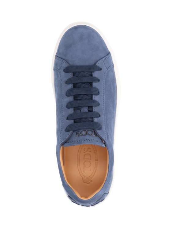 スニーカー Tod's Blue Sneakers With Padded Collar Tod's Blue Sneakers With Padded Collar in Blue | THE LIST