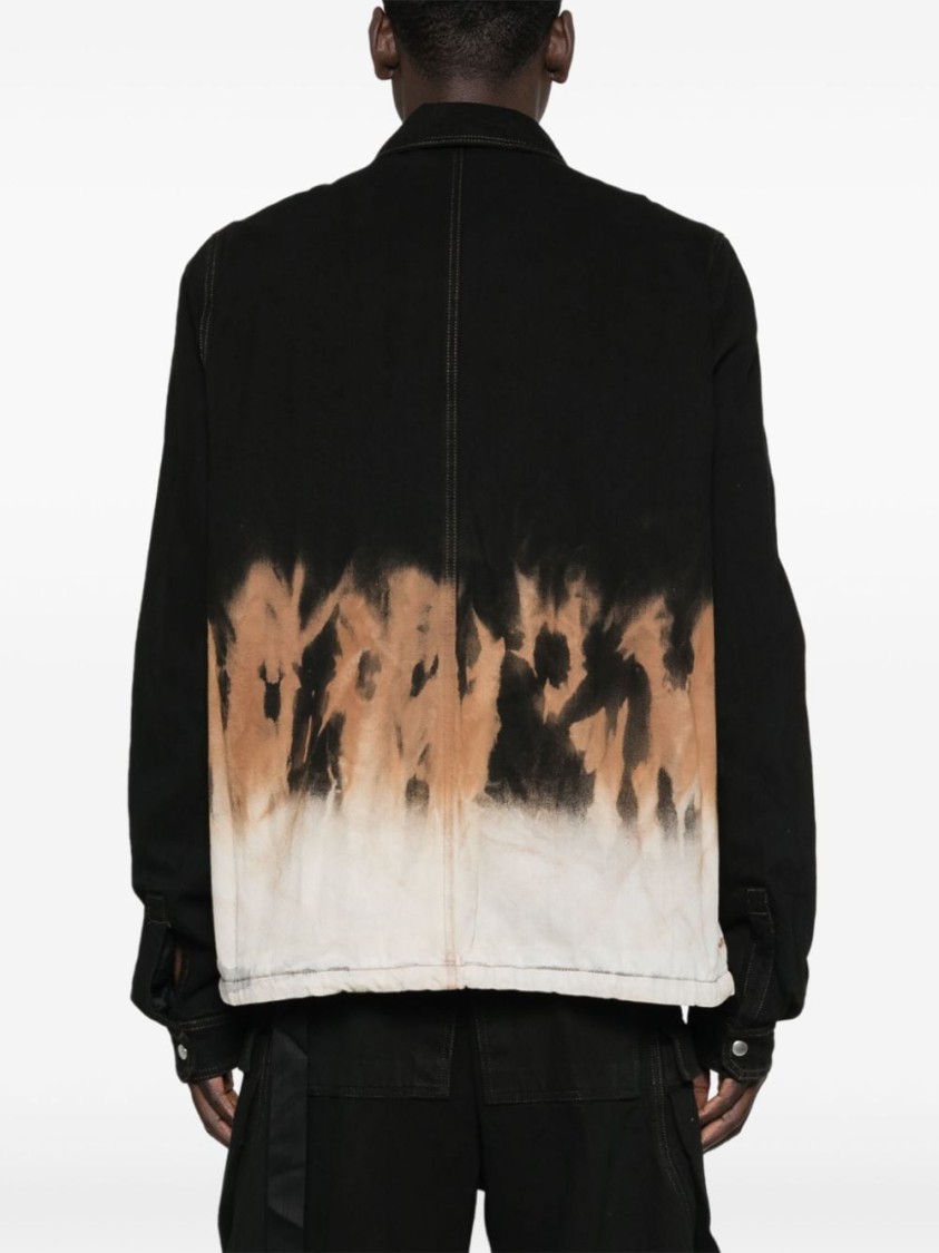 Rick Owens Drkshdw Drkshdw By Rick Owens Cotton Full-zip Sweatshirt In Black