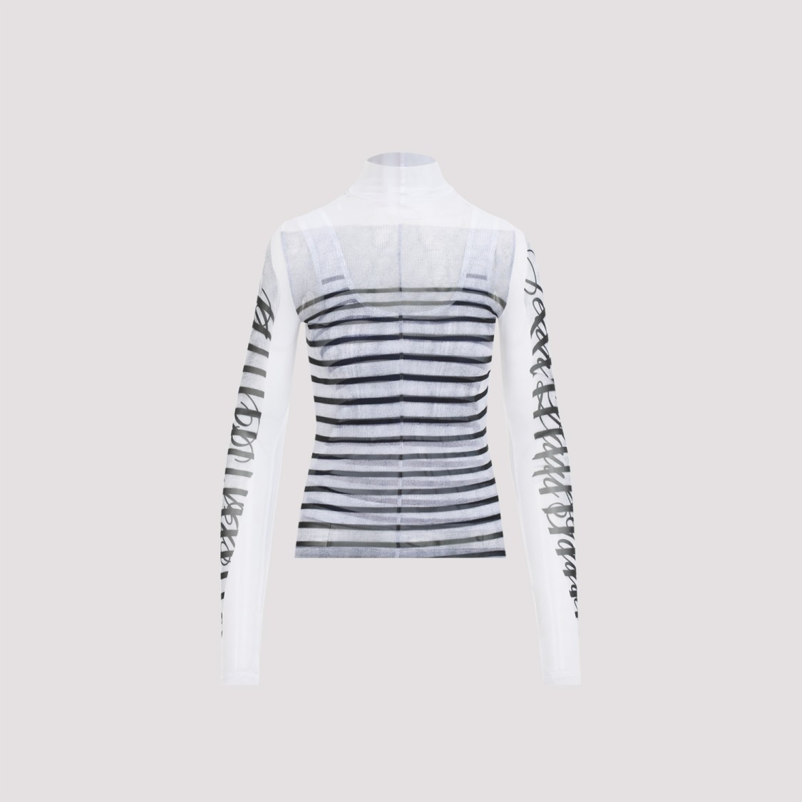 Jean Paul Gaultier Layered Top With Marinière