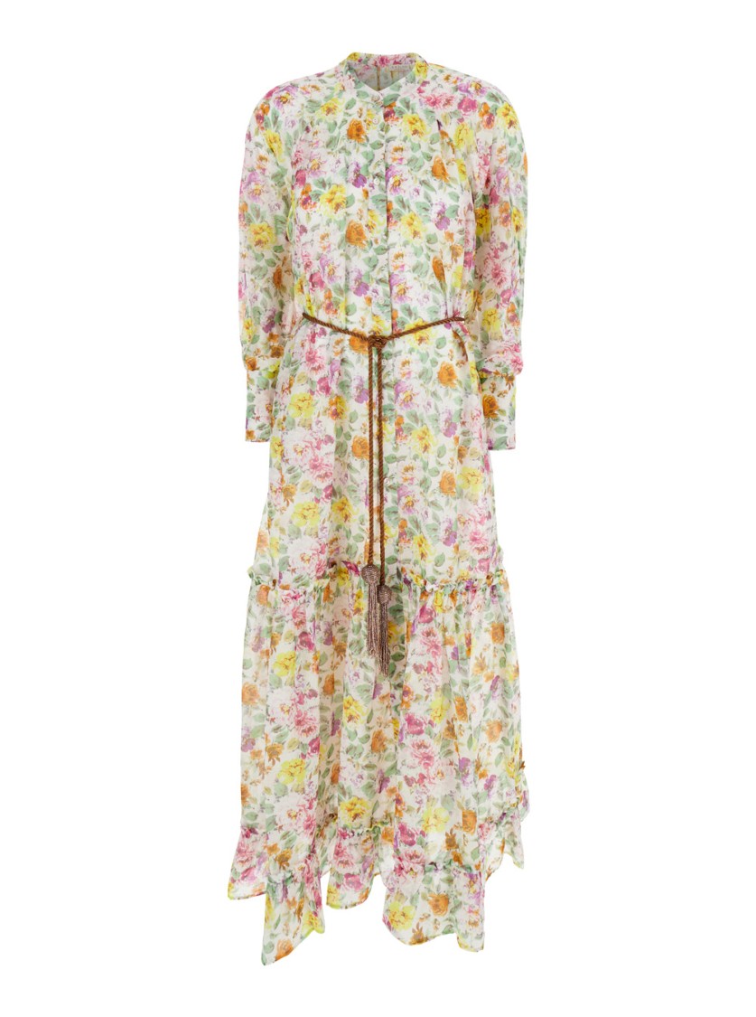 Shop Anjuna Flowing Lee Kaftan In Multicolor